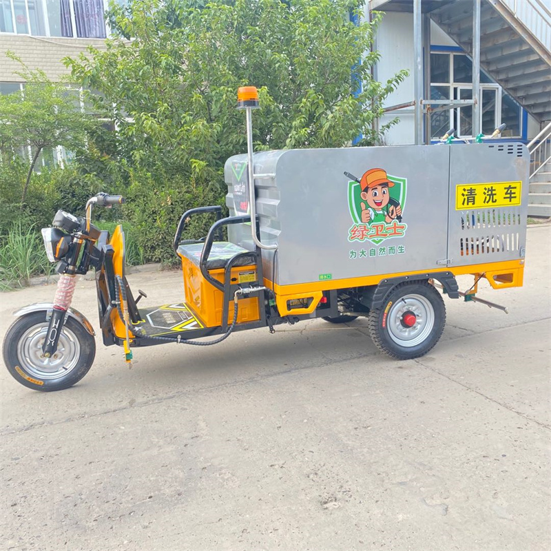 海南电动高压冲洗车CX700A（不锈钢箱体）
