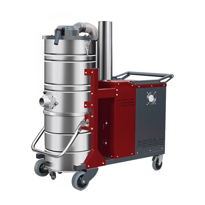 海南坦洁380V 双桶手动反吹工业吸尘器X8系列